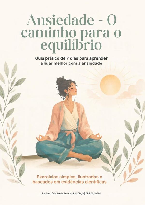 Capa do e-book Ansiedade em Equilíbrio